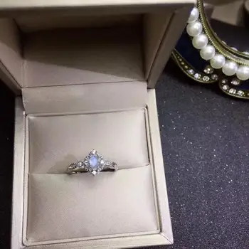 

Moonstone ring Natural And Real Moonstone Ring Wedding Engagement Rings for Women 925 sterling silver Moonstone Ring