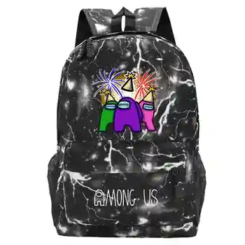 

2020 Hot Game Among Us backpack Men Women Travel Backpack Laptop Backpack Boys Girls School Bag Cartoon Rucksack Unisex Knapsack