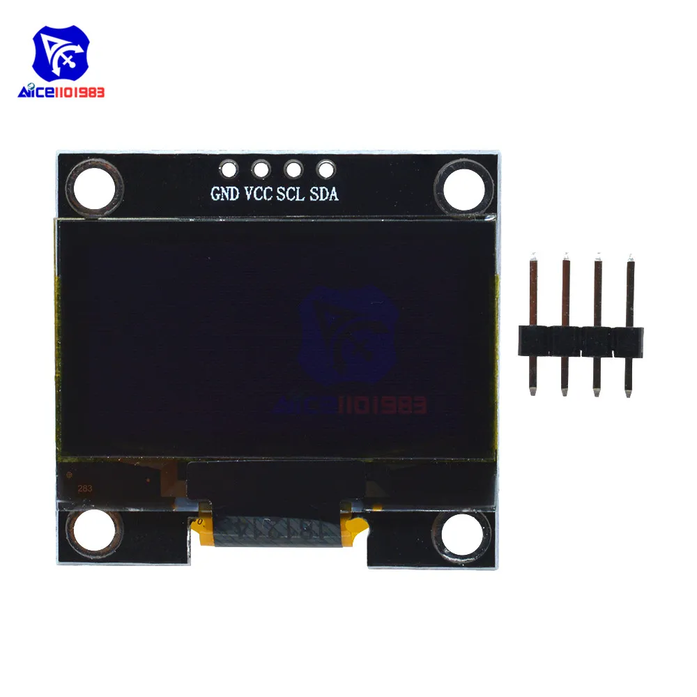 Модуль ЖК дисплея diymore 1 3 дюймов белый/синий 128*64 OLED 4PIN IIC I2C Serial 128x64 SSH1106 для Arduino|screen