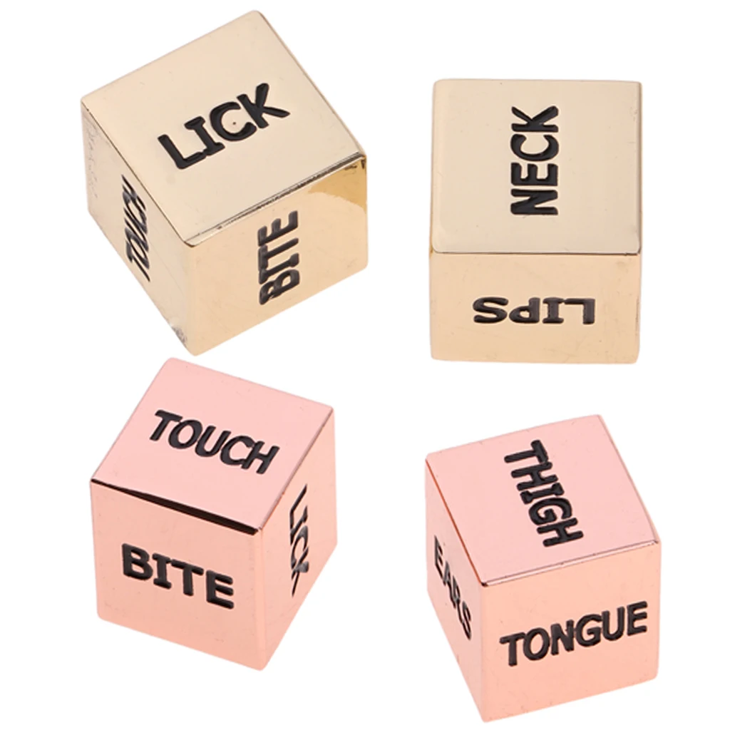 4pcs Adult Love Dice Spice Naughty Game Funny Dices For Couples Bachelor Party