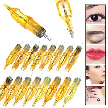 

R/RM/MI/RS Tattoo Needles 20pcs/box Revolution Cartridge Round Liner for Microblading Tattoo Machine Permanent Makeup Needles