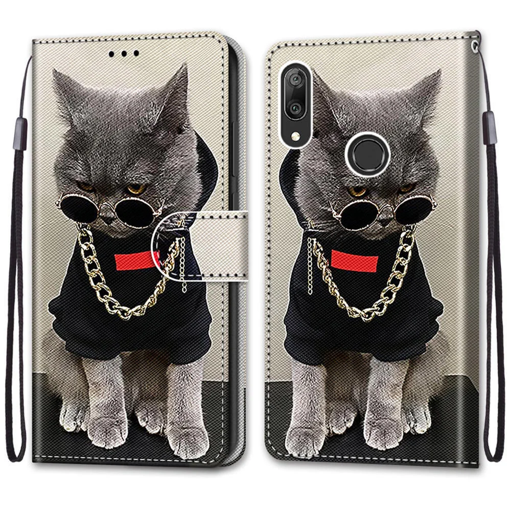 华为 Y7 2019 有指纹 #B09金链灰猫 -1.jpg_.webp