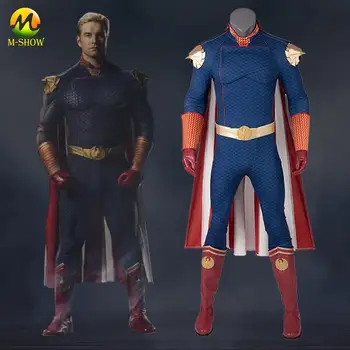 

Homelander Cosplay Costume The Boys Outfit Antony Starr Jumpsuit Halloween Costumes for Men