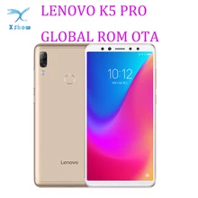 Global ROM  original lenovo k5 pro RAM 4G ROM 64G 5.99"Snapdragon 636 Octa-core Dual Back Camera Fingerprint zui Mobile phone