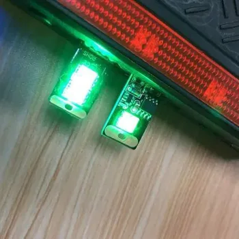 

Sound Control Car LED Atmosphere Light Auto Decorative Lamp Car Styling RGB Music Rhythm Light With USB Socket Night Light