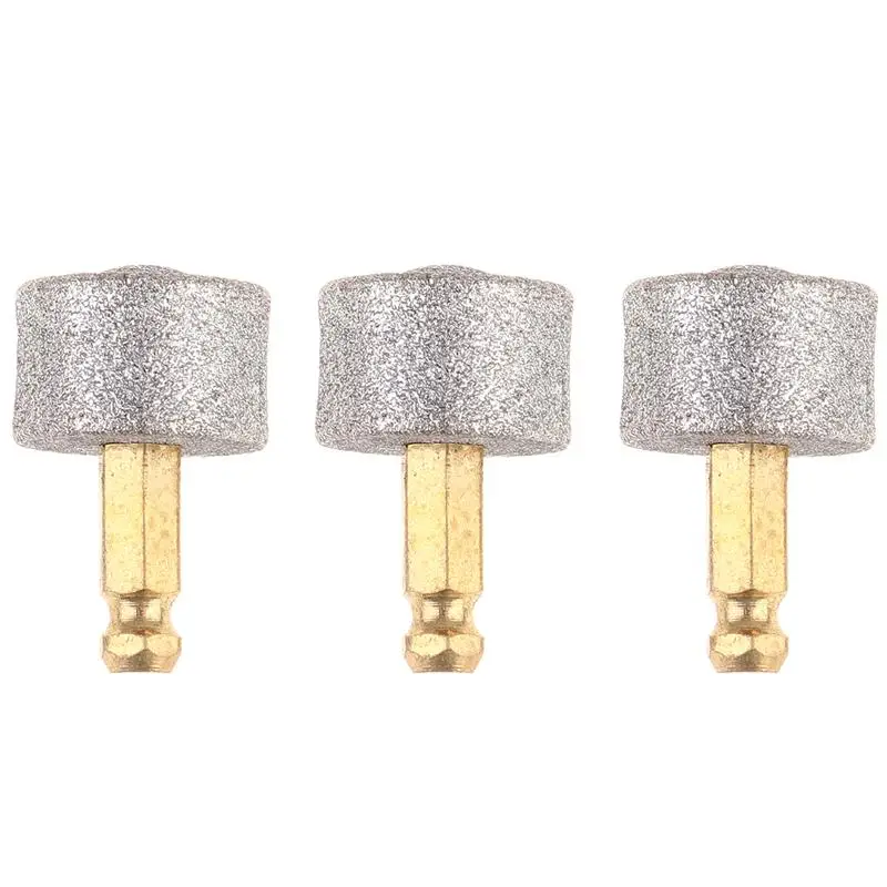 Rueda pulidora eléctrica para uñas de perro, cabezal de molienda de repuesto, lima de uñas para mascotas, recortador de cabeza, accesorios de aseo para patas de Mascota, 3 uds.
