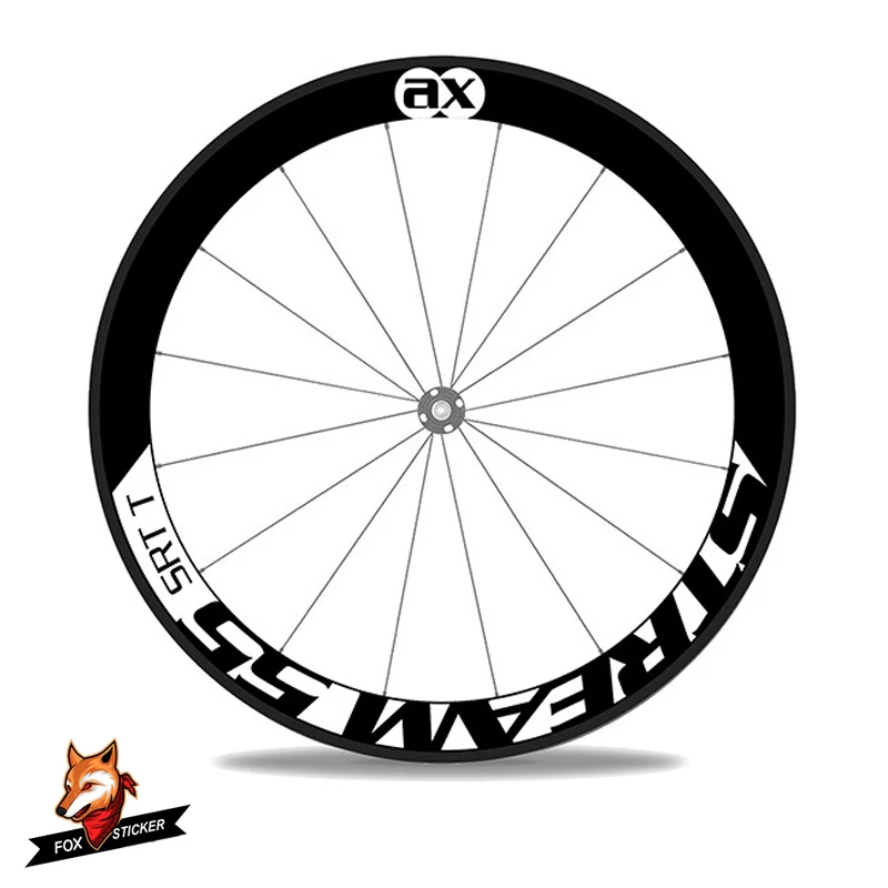 1 пара 700c дорожный руль для велосипеда углеродный колесная Стикеры 24/30/38/40/50/55/60/80/88