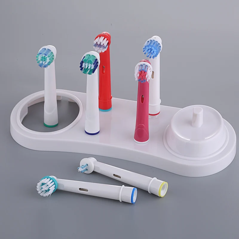 Electric Toothbrushes Holder Stand Support White Tooth Brush Heads Base