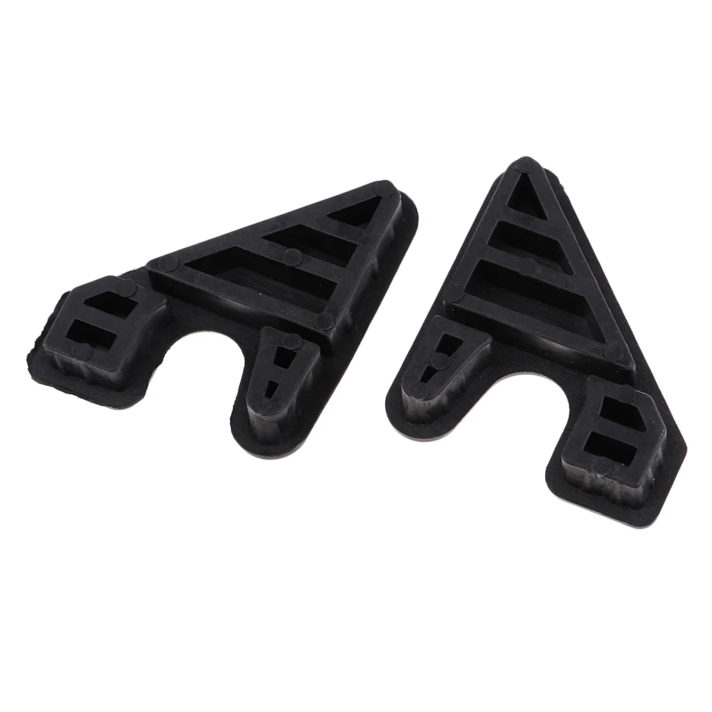 

2 Pieces Replacement PVC Kayak Fishing Boat Bottom End Caps Protection Gear Tool