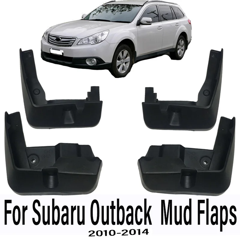 Аксессуары 4 шт./компл. подходит для SUBARU OUTBACK 2010 2011 2012 2013 брызговик закрылки брызговик крыло