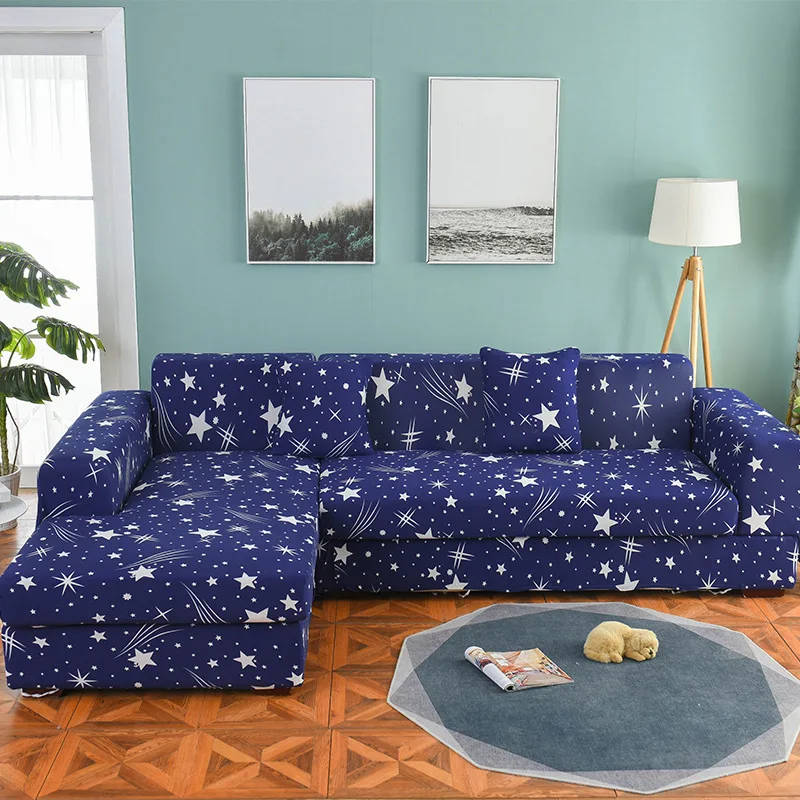 Универсальный секционный чехол на диван из стрейч-материала, спандекс, угловой диван, чехол, набор, l-образный диван, чехол для дивана, набор мебели для гостиной - Цвет: WR9-22