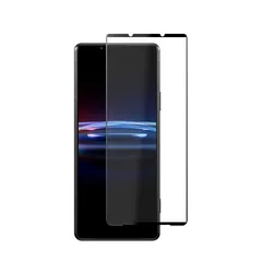 Premium Full Glue Tempered Glass Screen Protector Film for 2PCS (Black)