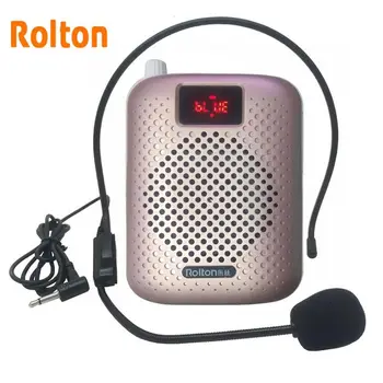 

Rolton K500 Bluetooth Megaphone Portable Voice Amplifier Waist Band Clip Support Radio TF MP3 For Tour Guides, Teachers Column