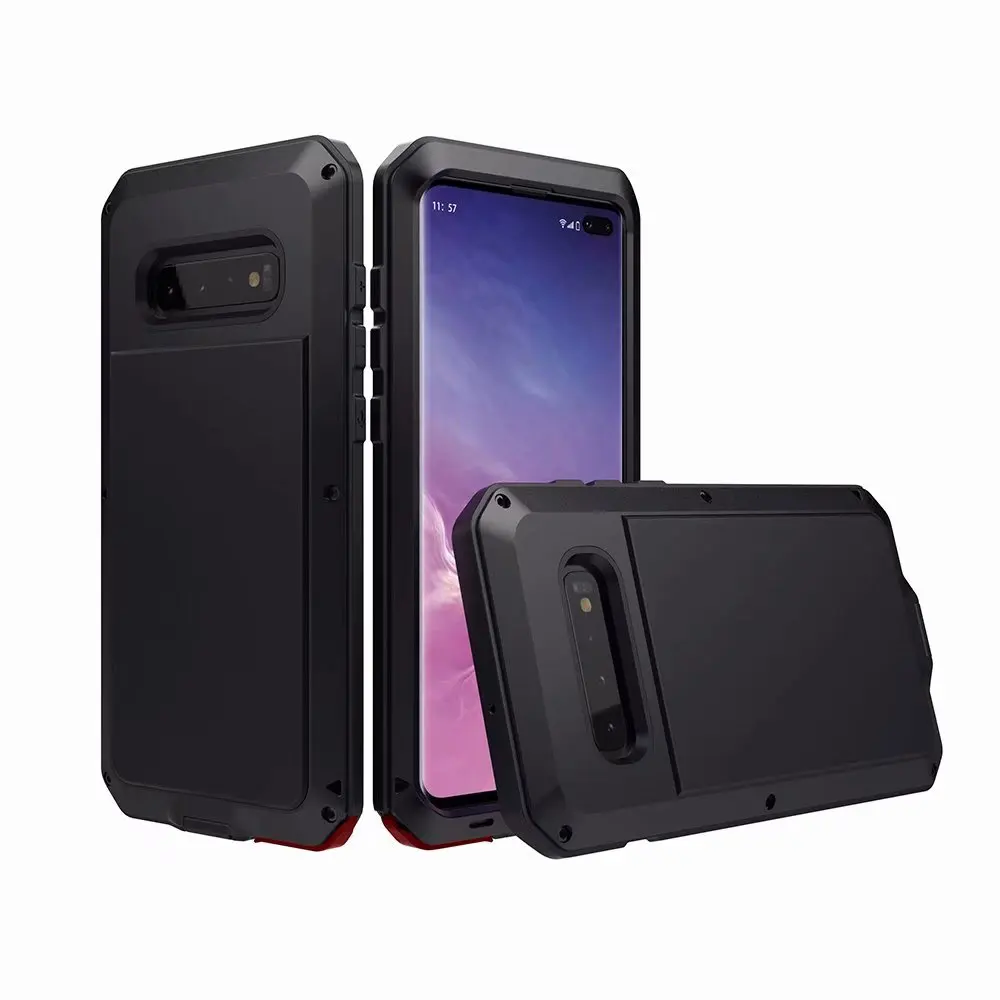 Для samsung S10 Plus S10E S9 S8 Plus чехол противоударный металлический алюминиевый броня Водонепроницаемый сверхмощный чехол Полный защитный чехол