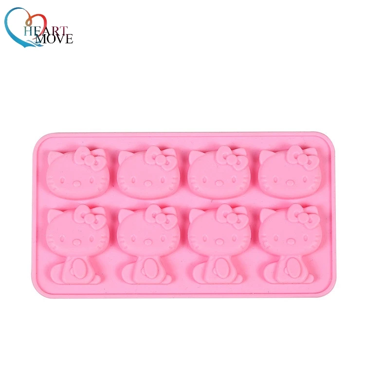 

Cartoon DIY Cat Bear Silicone Mould,Handmade Fondant Tool Soap Chocolate Mold,Kids Christmas bakeware ,Cake Decorate Tool