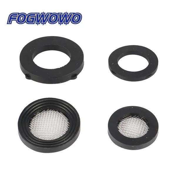 1/2 "3/4" O-Gyűrűs Tömítés Lapos Gumi Mosó Szűrővel 40 Hálóháló Csaptelepes Tömítések Kert Öntözése