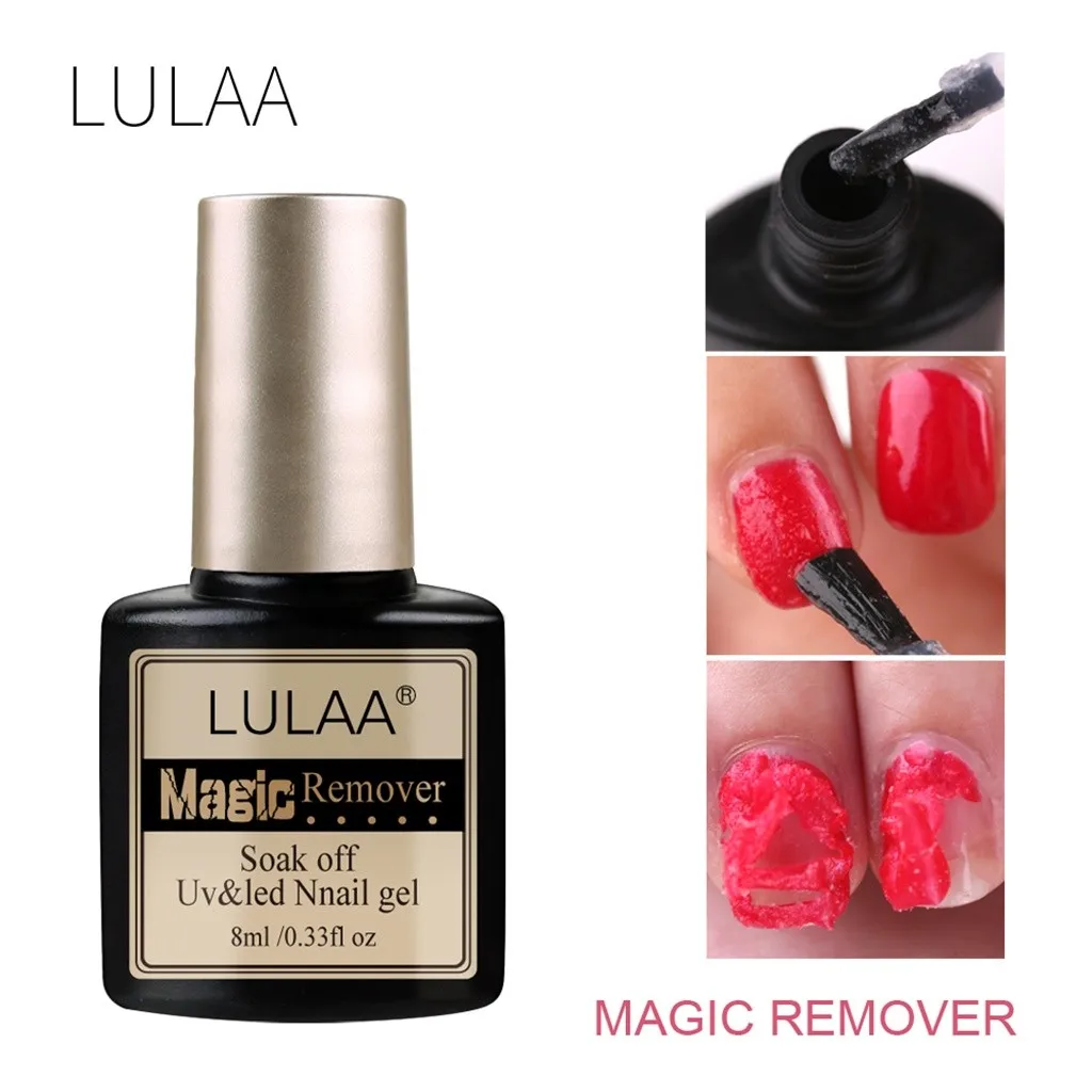 Гель-лак для ногтей Burst Magic Remover UV Блестящий лак для ногтей чистящая жидкость для удаления липкого слоя гель-лака для ногтей Y801