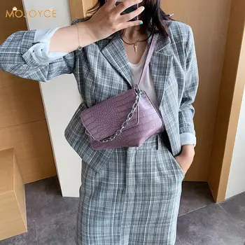 

Fashion Pattern Shoulder Bag Handbag Ladies Purse Chain Women PU Leather Irregular Elegant Crossbody Shoulder Bag