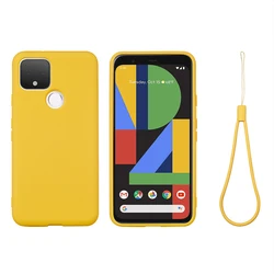Custodia posteriore in silicone morbido colorato e antiurto con cinturino