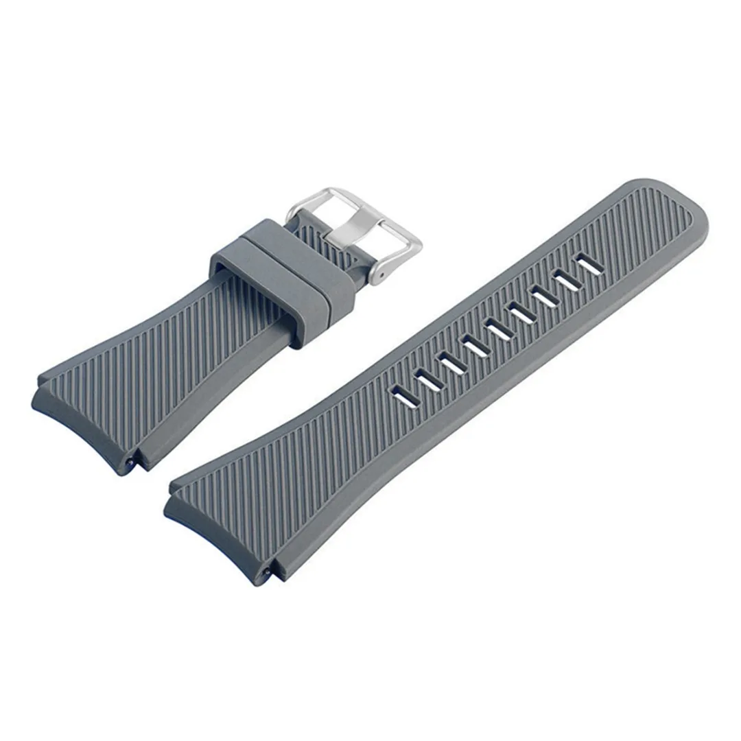 Sport Soft Silicone Strap for Samsung Gear S3 Frontier Classic Watch Band Replacement Pure Color Smart Wristband Bracelet