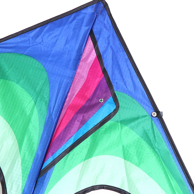 Large Delta Kite For Kids And Adults Single Line Easy To Fly Kite Handle Include 5