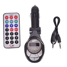 1pc derniers styles USB SD CD MMC télécommande XRC voiture style lecteur MP3 sans fil FM émetteur modulateur voiture MP3 lecteur de musique