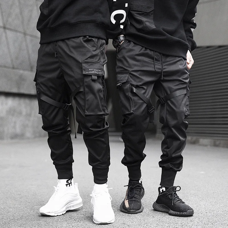 

New Style Bags Bib Overall Loose-Fit BF National Trends Handsome Hip Hop Slimming High-waisted INS Harem Casual Ankle Banded Pan