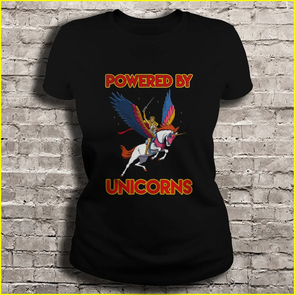 

Powered By Unicorns Shera Unicorn T-Shirts