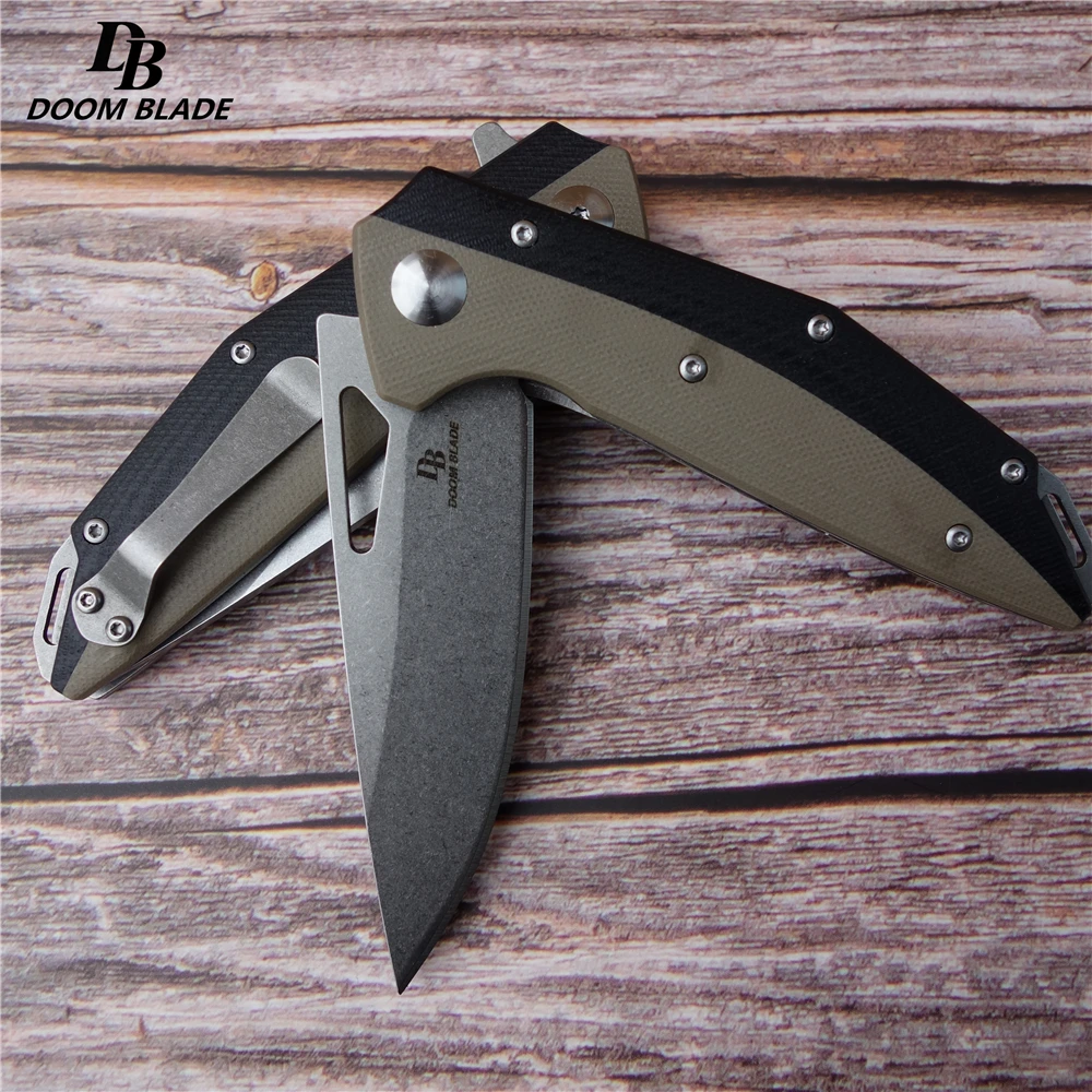 7 9 &quotFH11 60 61HRC ножи G10 ручка складной нож Тактические Ножи Открытый Отдых EDC
