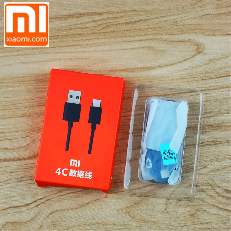 Xiao mi кабель для быстрой зарядки Usb type C кабель для быстрой зарядки для mi 8 9 a1 a2 redmi note 7 k20 pro 6x 5S 5a Max 2 3 mi 5 mi 5S - Цвет: 4c charger box