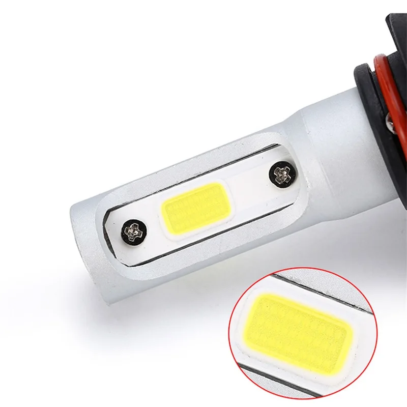 2 предмета, 12 В, 36W 8000LM стайлинга автомобилей Conversion Kit 6500K светодиодный луч светильник H4 светодиодный H7 H11 H8 HB4 H1 H3 HB3 Авто S2 автомобилей головной светильник лампы