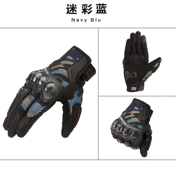 

Motorcycle Gloves Breathable Spring Summer Motocross Gloves Luvas Cycling Mountain Bike Guantes Touch Screen Moto Gloves Men