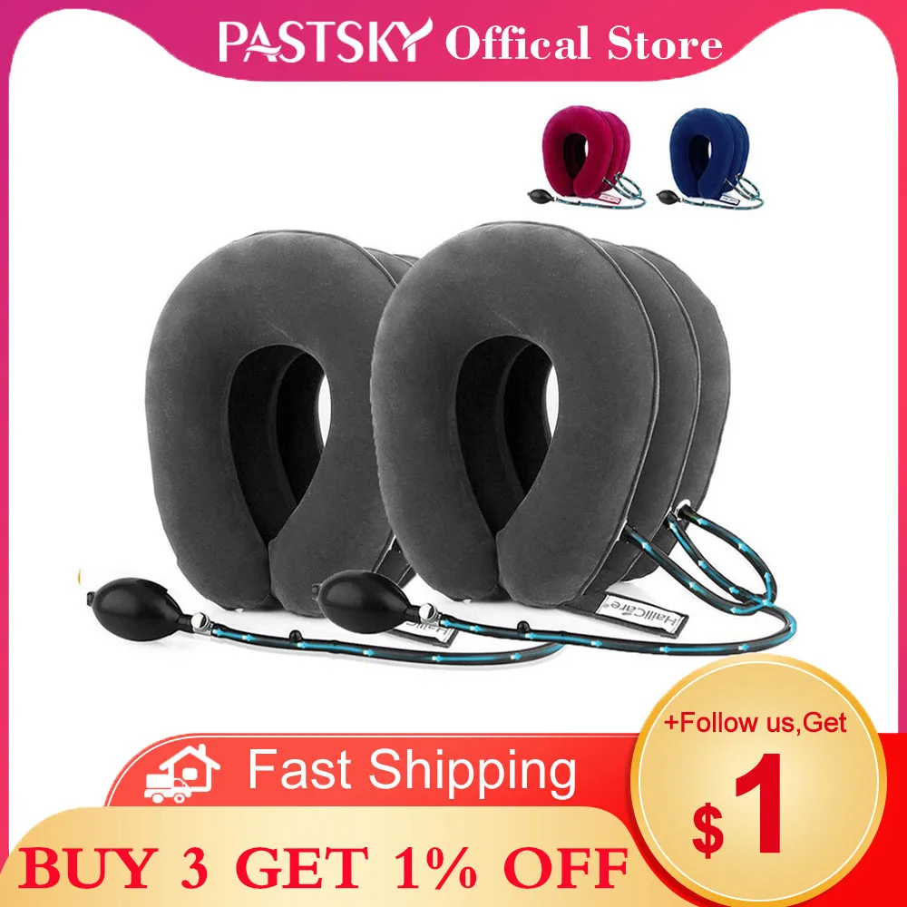 Надувное устройство для снятия симптомов боли в мышцах шеи 2 шт.|Шейный воротник| |