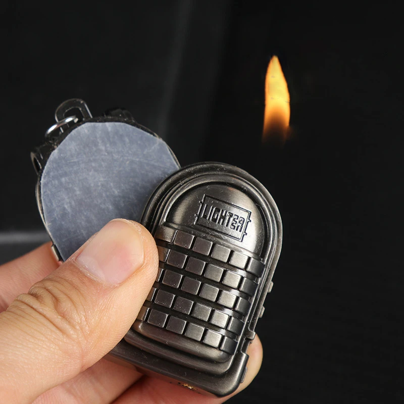 

PUBG Third-class Backpack Gas LighterExotic Cigar Cigarettes Lighter Electronic Lighters Smoking Accessories Gadgets For Men