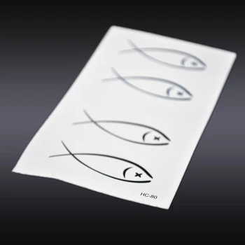 

Fish Pattern Waterproof Temporary Tattoos