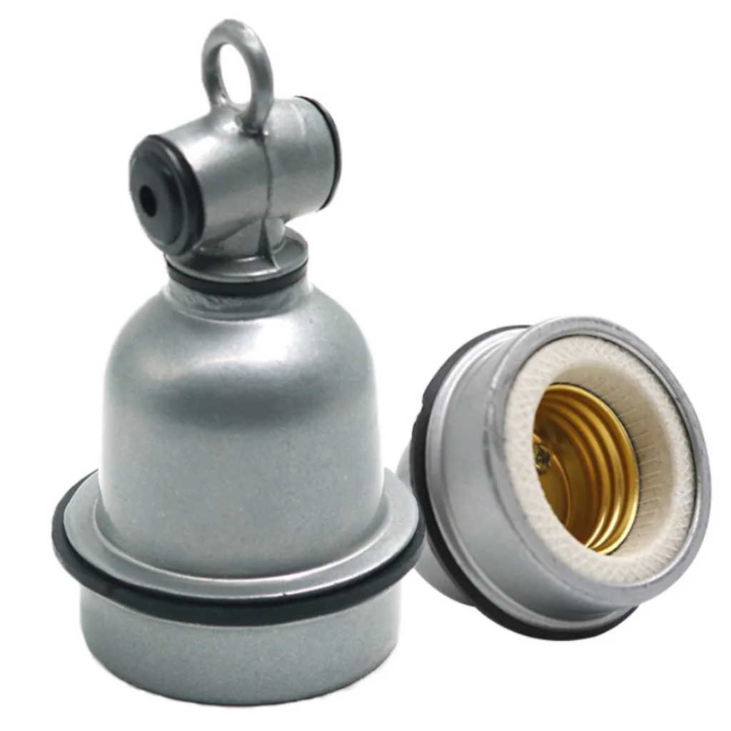 

E27 Explosion-proof Ceramic Lamp Head Socket Lamp Base for Outdoor Light DIY