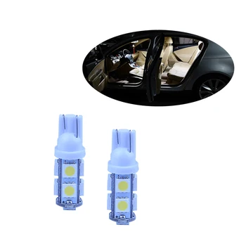 

2 PCS For Honda VW BMW Ford etc. T10 9 SMDs 5050 car universal LED interior lights side wedge taillights dashboard light
