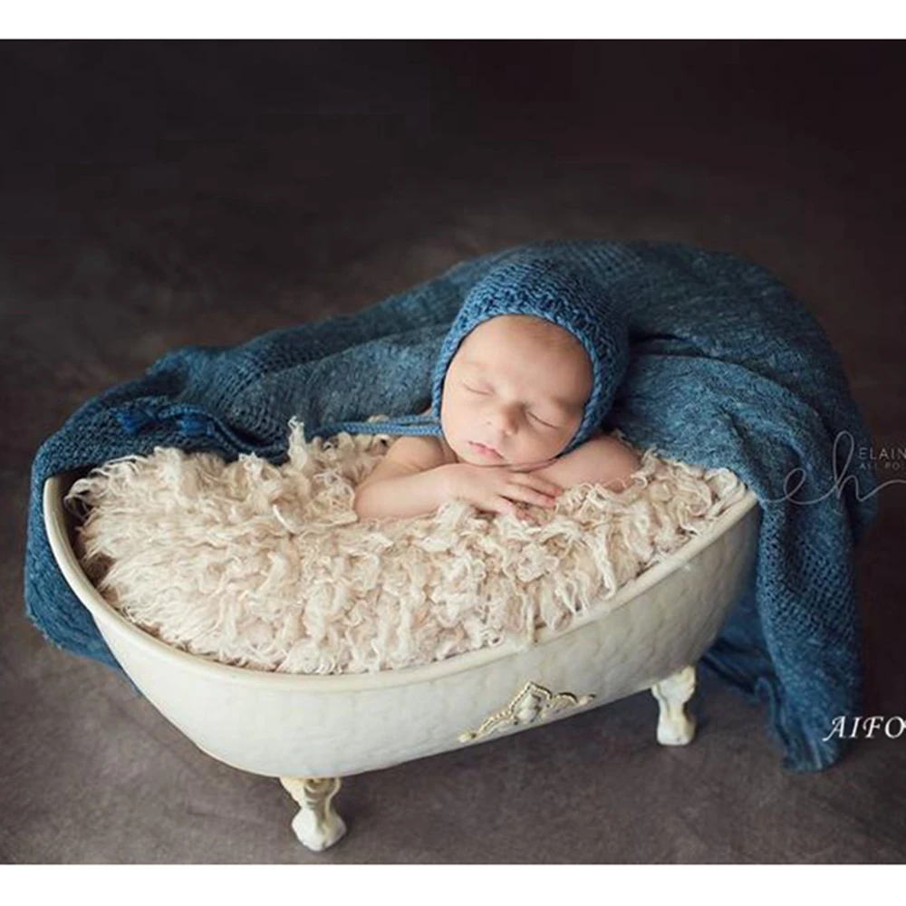 Новинка 2019 хлопковая смесь для новорожденных 90*200 см реквизит фотосъемки одеяло