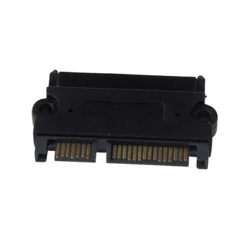 

SATA 22P 7+15 Pin Male Plug To SATA 22Pin 7+15 Female Jack Convertor Adapter Connects SATA 22 pin male plug to SATA 22 pin#T3
