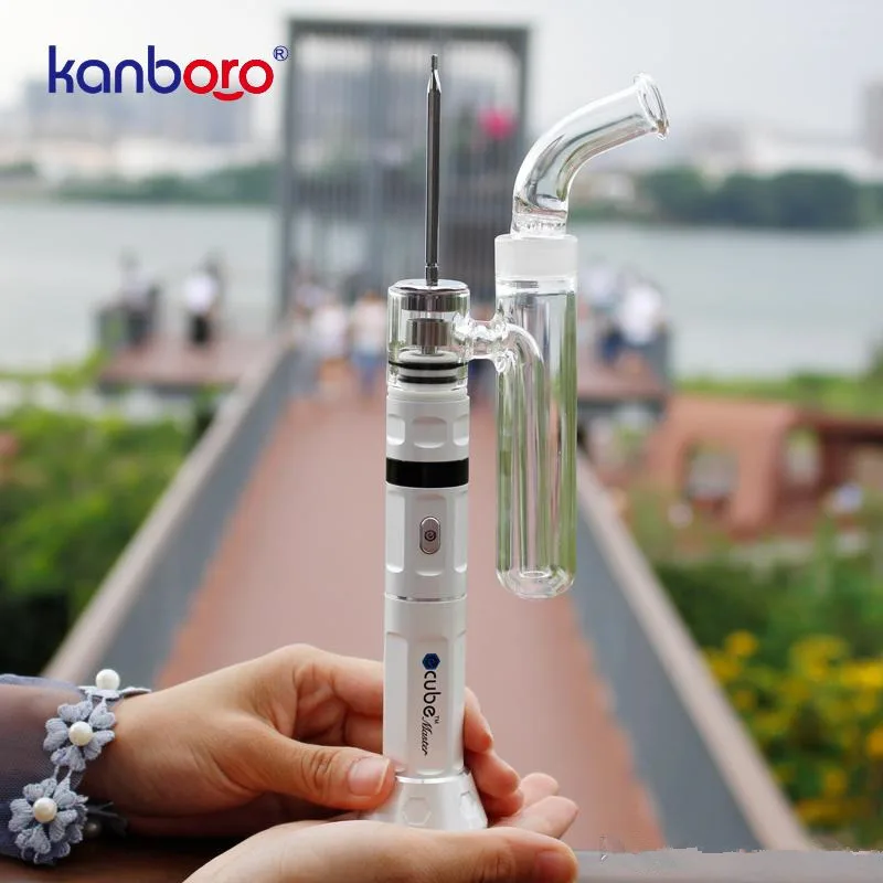 Kanboro Ecube Master TC воск масло испаритель Enail комплект с ЖК-экраном воды Dabber трубы