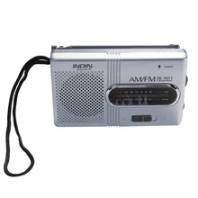 AM FM радио стерео Портативная наружная телескопическая антенна музыкальный плеер мини-двухполосная колонка