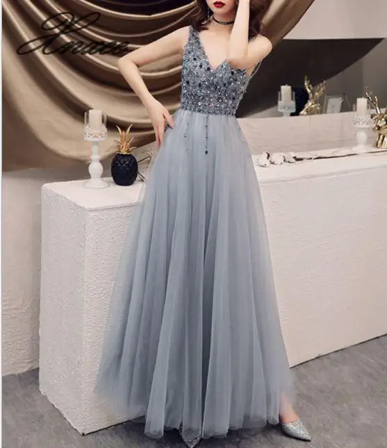 

2020 new women's dress simple and generous long dress temperament dress