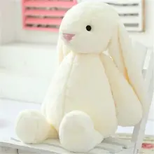 30cm grandes orelhas bonnie coelho brinquedos de pelúcia coelho recheado brinquedos macios bebê crianças sono brinquedos presentes de aniversário para a menina.(China)