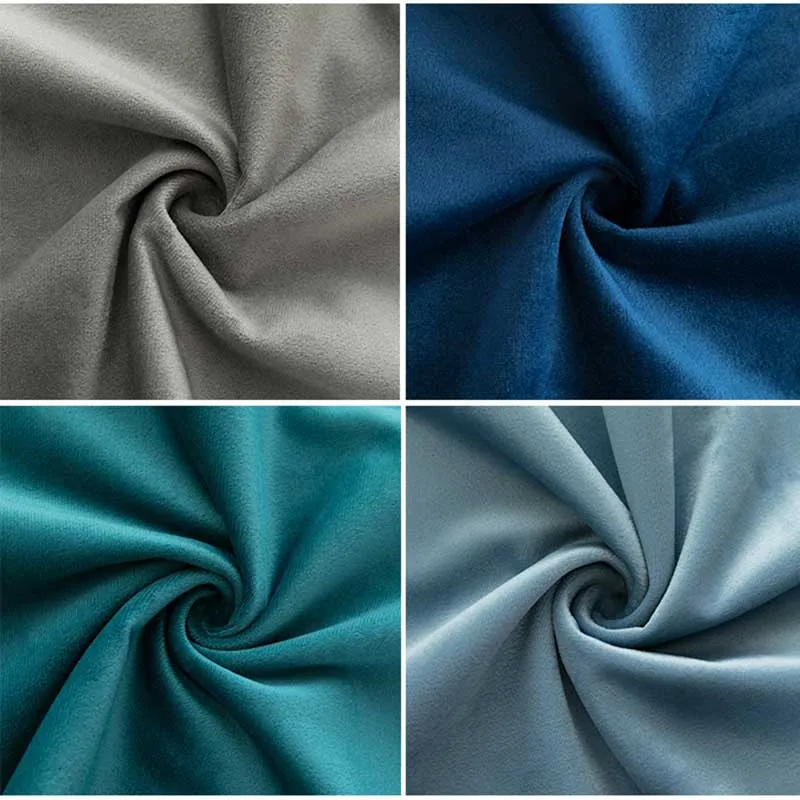 Microfine Velvet Cushion Cover Throw Pillow Covers Your Home Decoration Pillow Cases 45x45 Bed Decorative Cushions For Sofa Blue