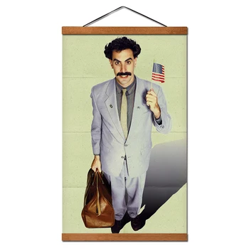 

Movie Borat Decorative Canvas Posters and Prints Wall Art Hanging Scroll Painting Wall Pictures For Living Room