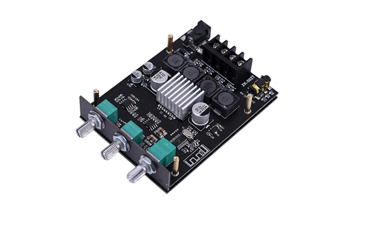 Hf03cacd8473446fdb57562ef689634b4C - 12v Bluetooth power amplifier board module Digital D class 5.0 Bluetooth decoder board receiver module with power amplifier dual
