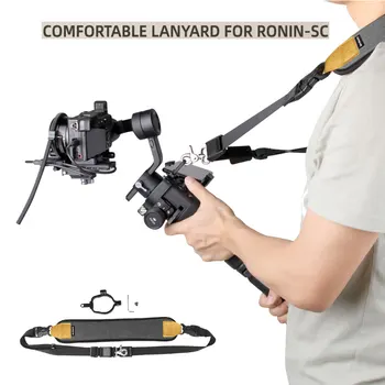 

For DJI Ronin SC Nylon Lanyard Shoulder Strap Rope Hang Buckle Fixed Ring Sling Clasp with Screw Handheld Gimbal Accessories
