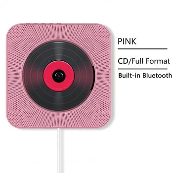 

Household Baby Early Learning Bluetooth Audio Player with Remote Control FM Radio CD Player Music Player Stereo Speaker