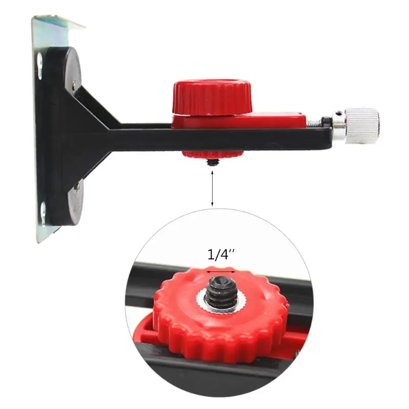 

Laser-Level Wall Bracket for 1/4'' Thread Hanging Bracket Holder Strong Magnet A9LB