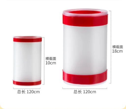 Capa protetora de dobradiça, proteção de costura